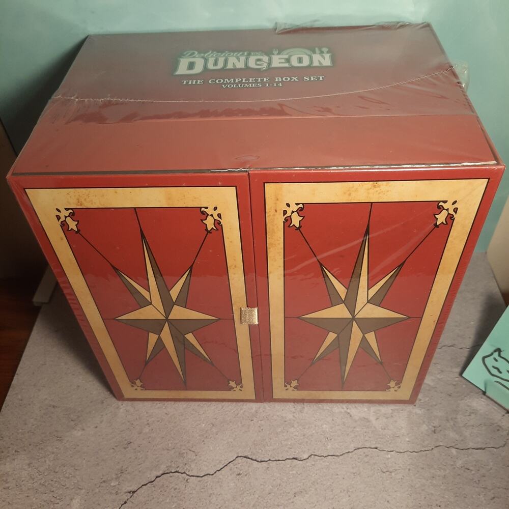📚 Delicious in Dungeon Box Set Vol. 1-14 Official English Manga Sealed